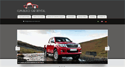 Desktop Screenshot of cumbuco-car-rental.com