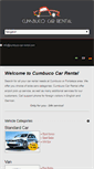 Mobile Screenshot of cumbuco-car-rental.com
